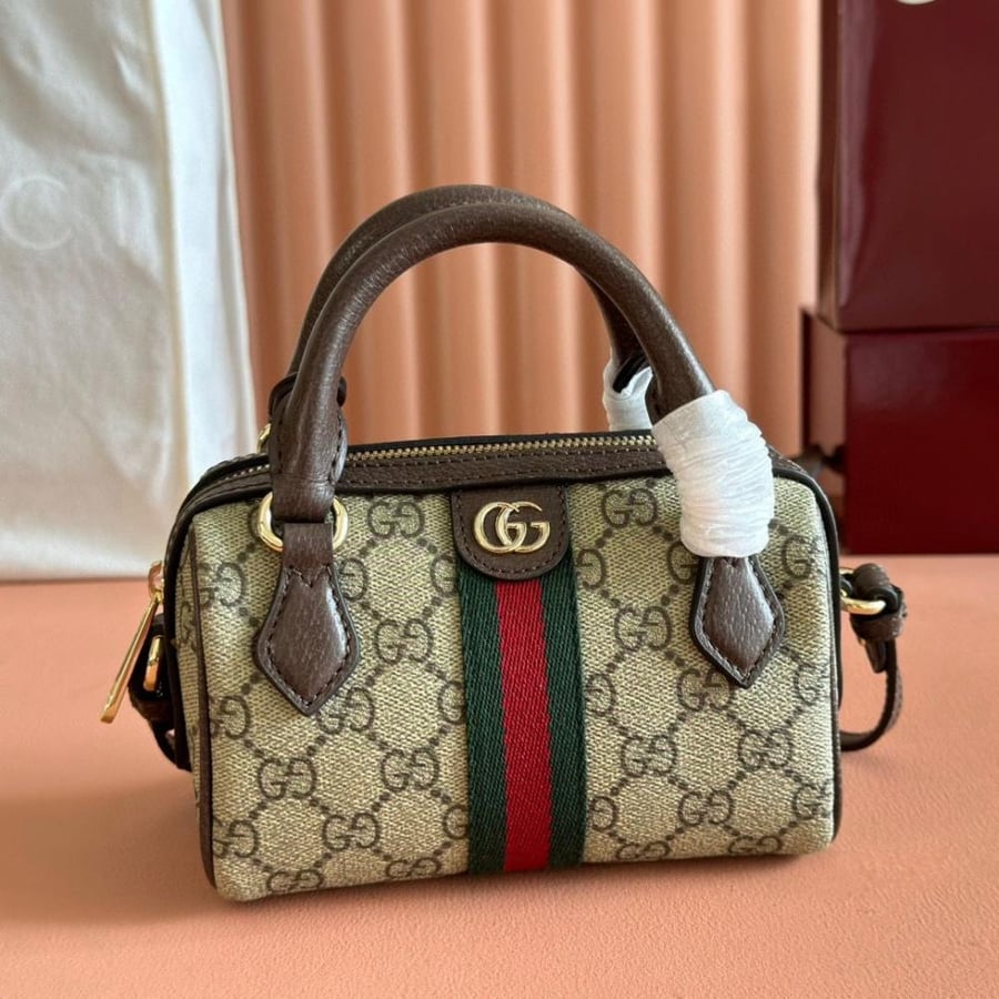 Ophidia mini boston bag