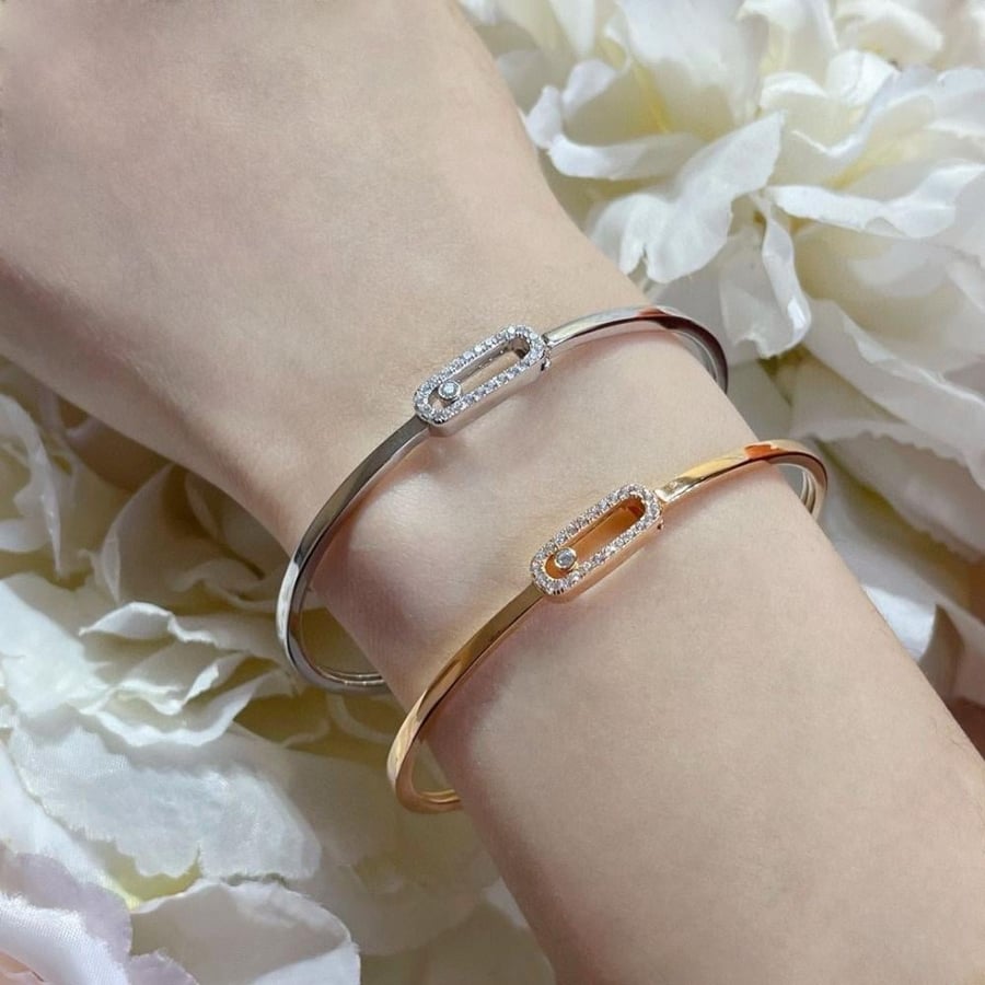 MOVE UNO PAVÉ FLEX BANGLE