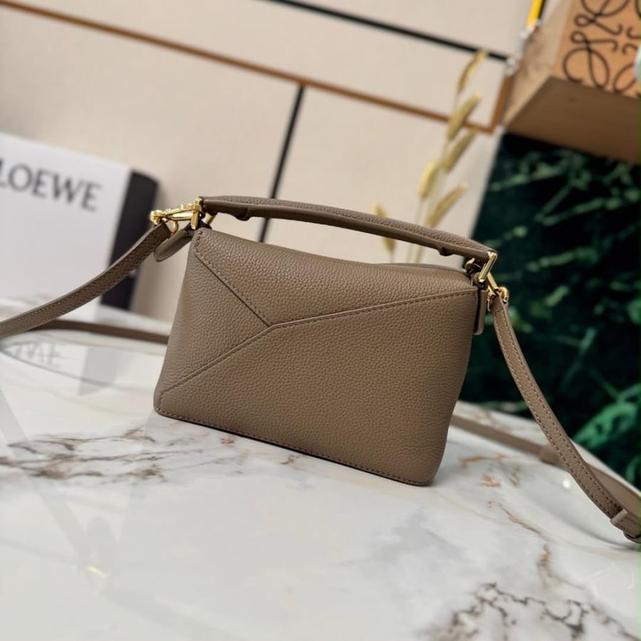 Mini Puzzle Bag in Soft Grained Calfskin
