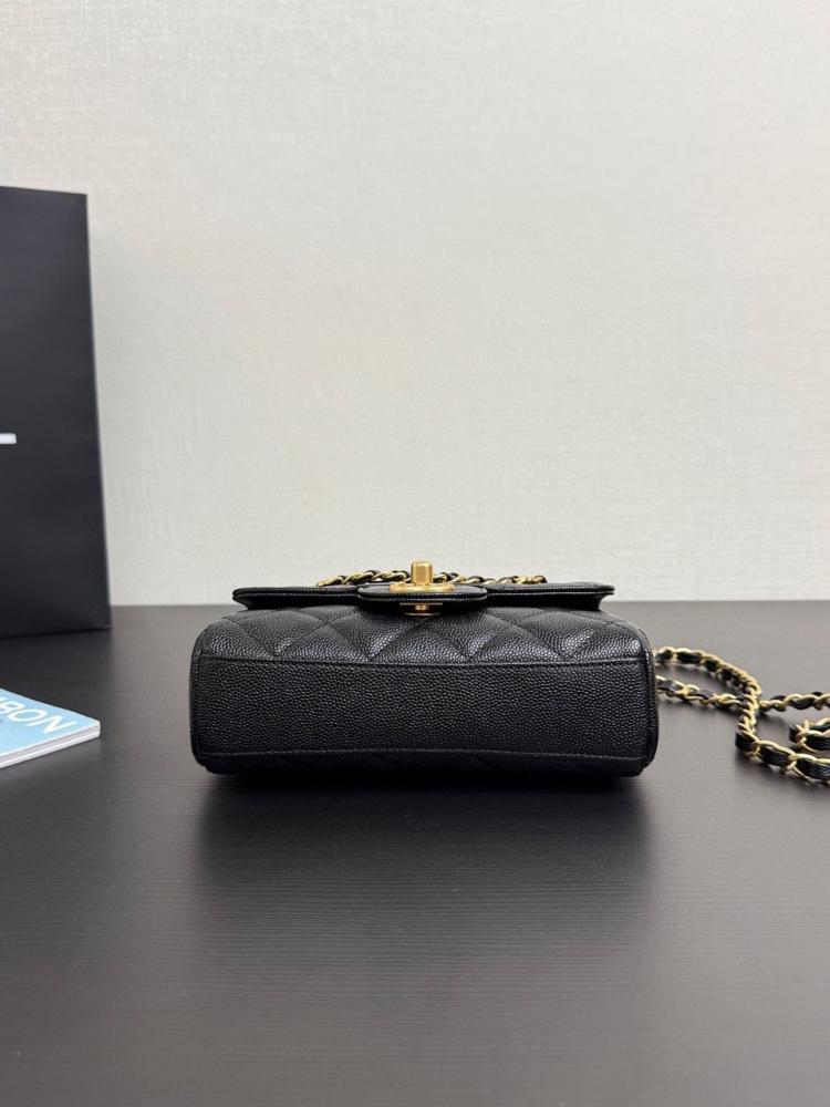Mini Caviar Flap Bag