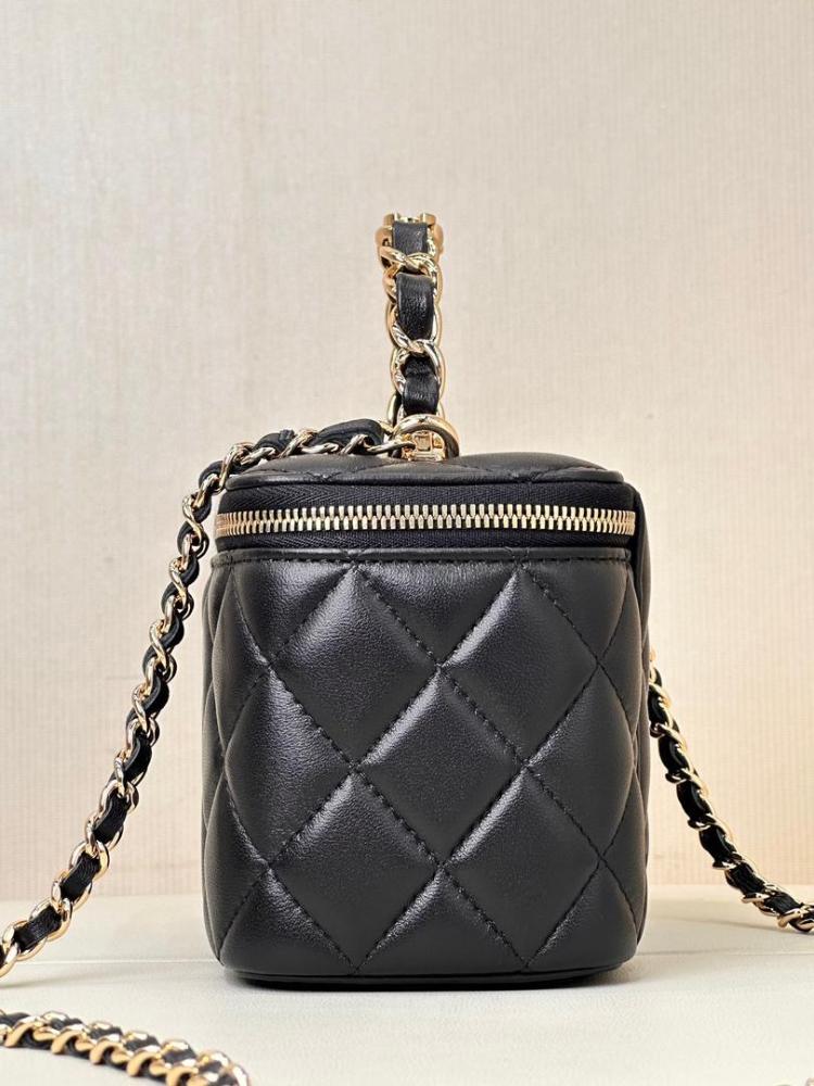 Small Top Handle Vanity Mirror Case