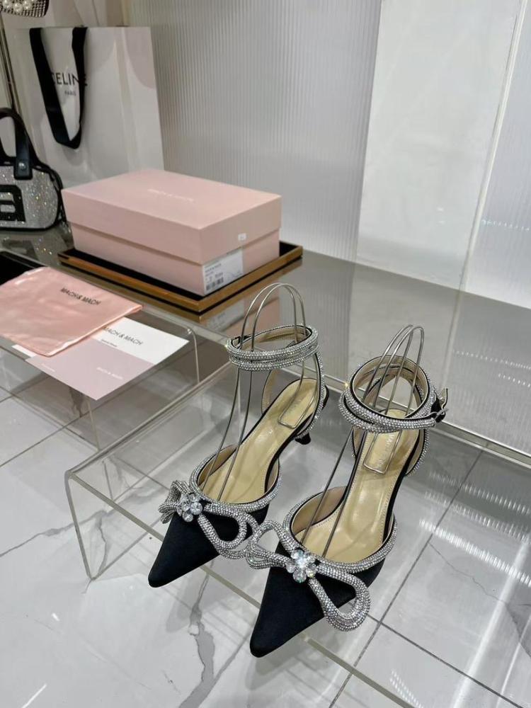 DOUBLE BOW SATIN PUMPS