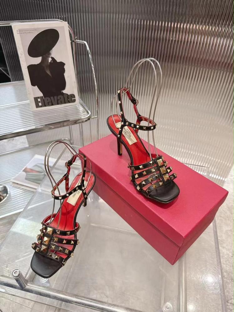 Rockstud Kidskin Sandal 100mm