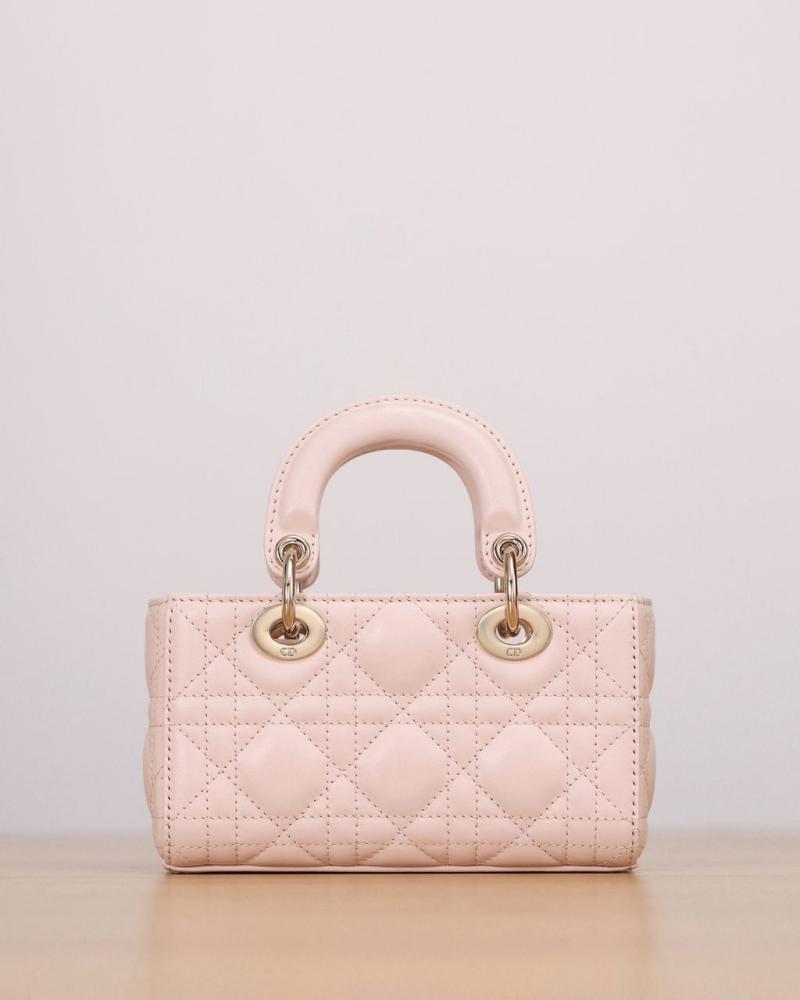 Micro Lady D-Joy Bag - Powder Pink