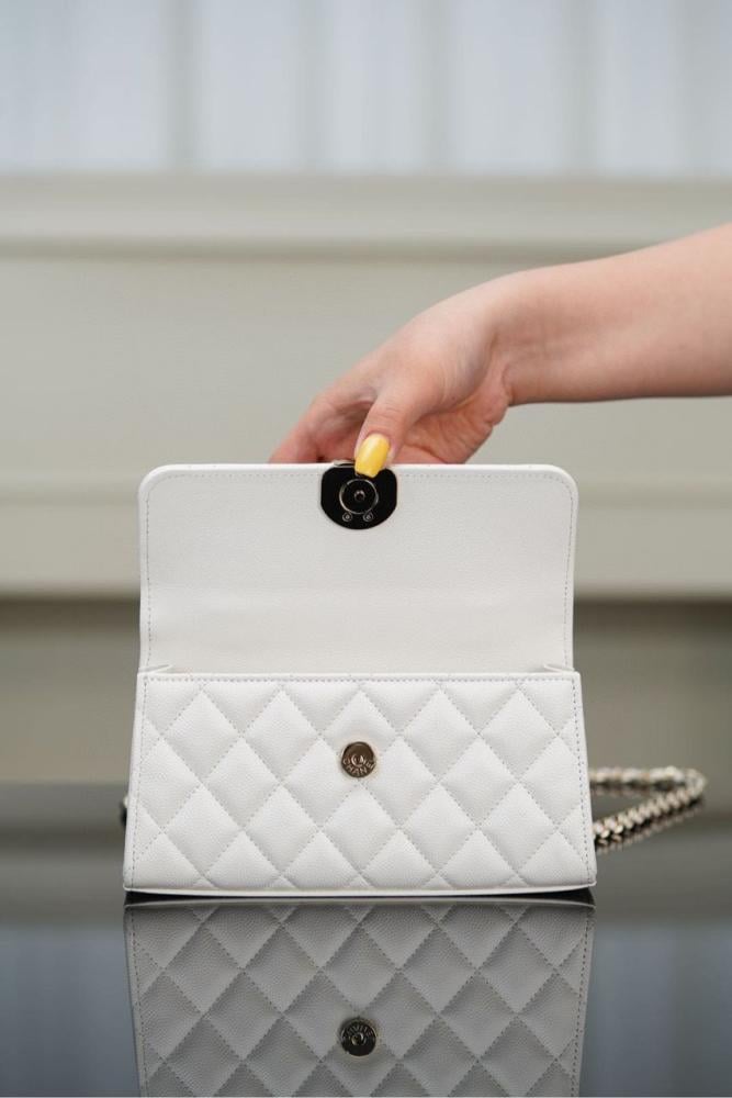 CHANEL 23P TOP HANDLE MINI FLAP BAG