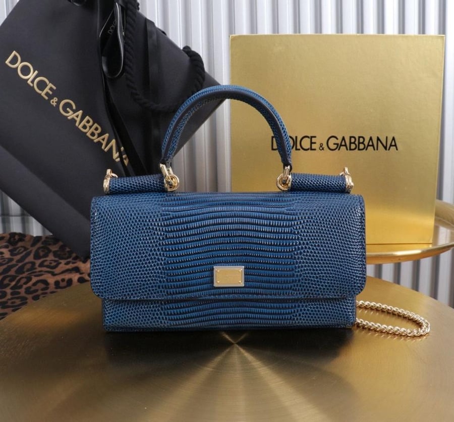 Iguana-print mini bag