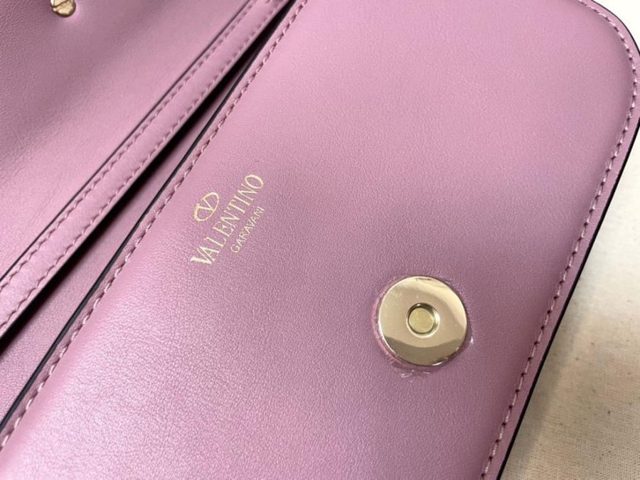 VALENTINO GARAVANI LOCÒ SMALL SHOULDER BAG WITH JEWEL LOGO