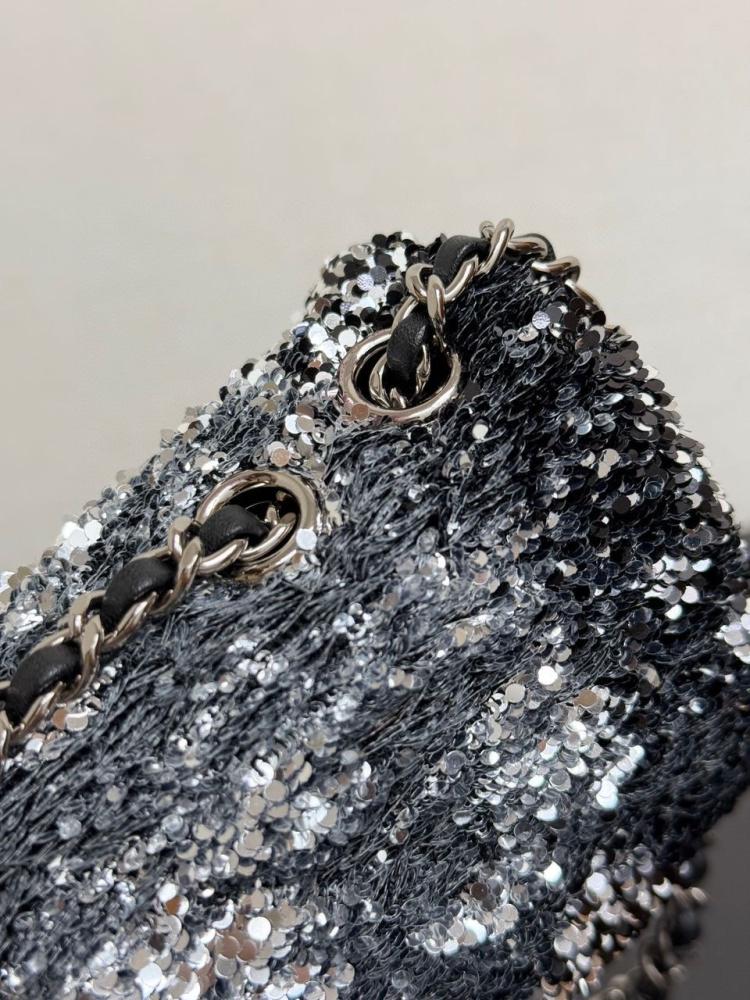 MINI FLAP BAG - SEQUINS