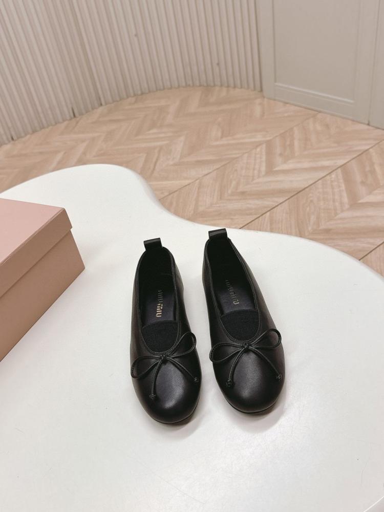 Élan nappa leather ballerinas