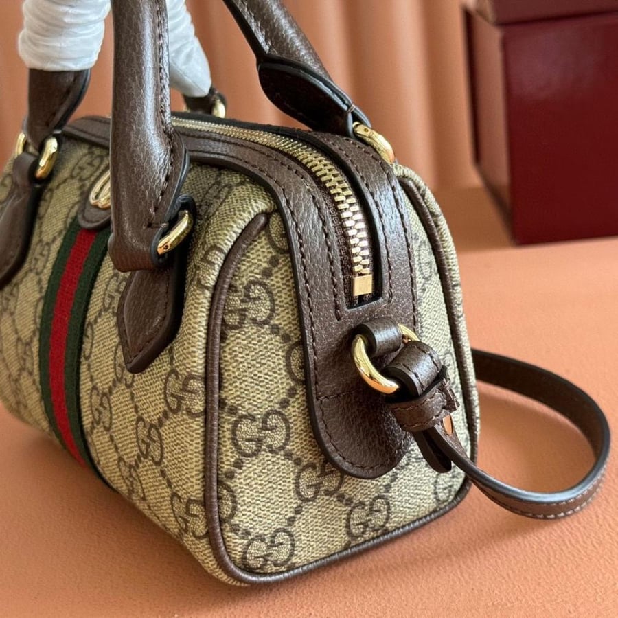 Ophidia mini boston bag