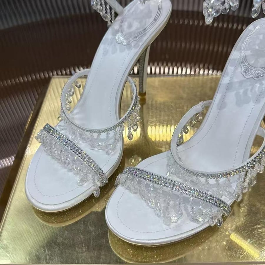 CHANDELIER CRYSTAL SANDAL 105