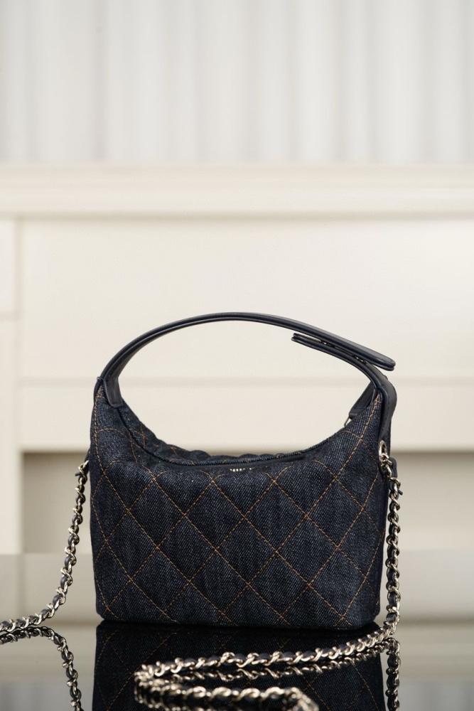 Chanel Hobo Clutch with Chain
