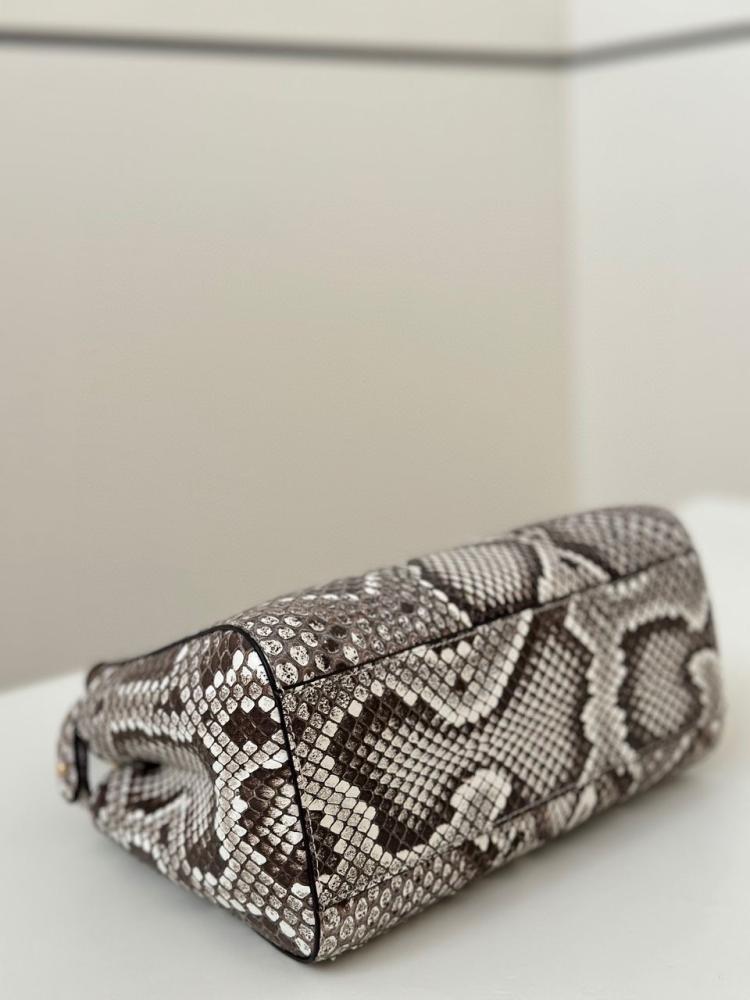 Fendi Peekaboo ISeeU Petite Bag, Python