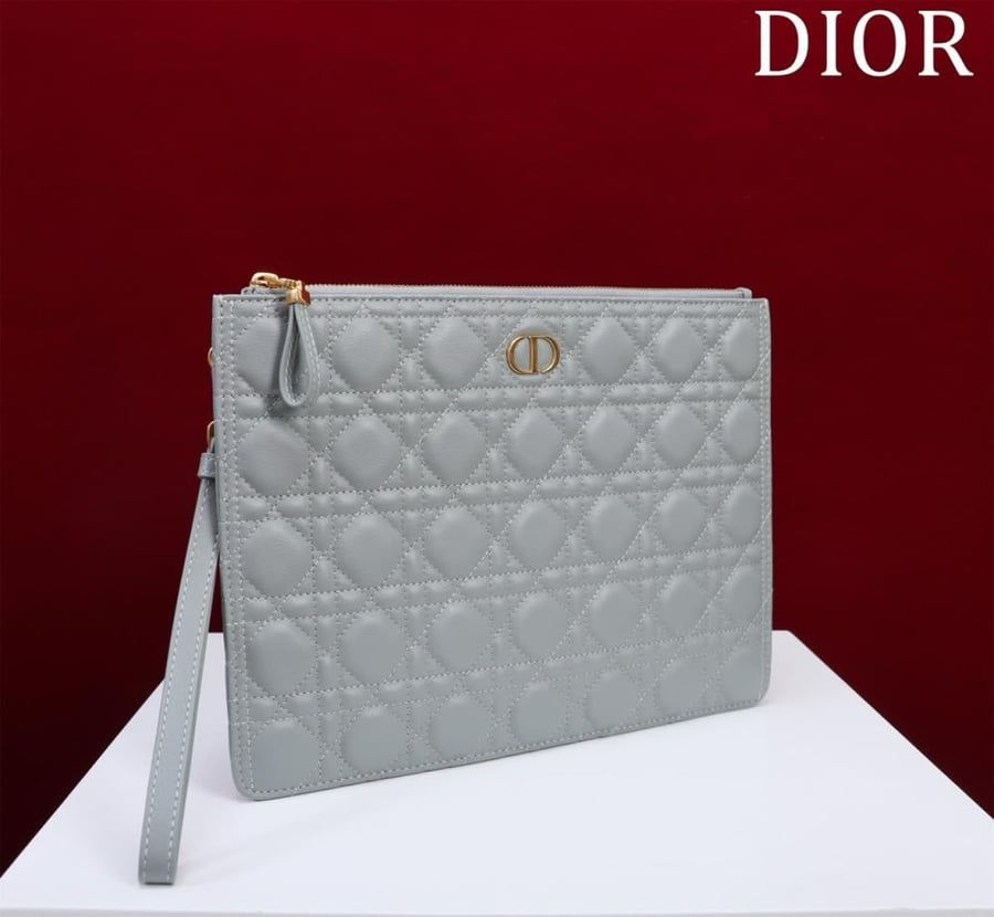 Large Dior Caro Daily Pouch