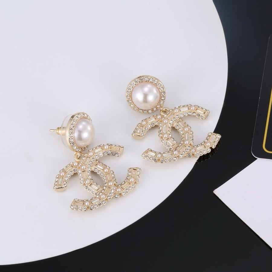Chanel CC Earrings