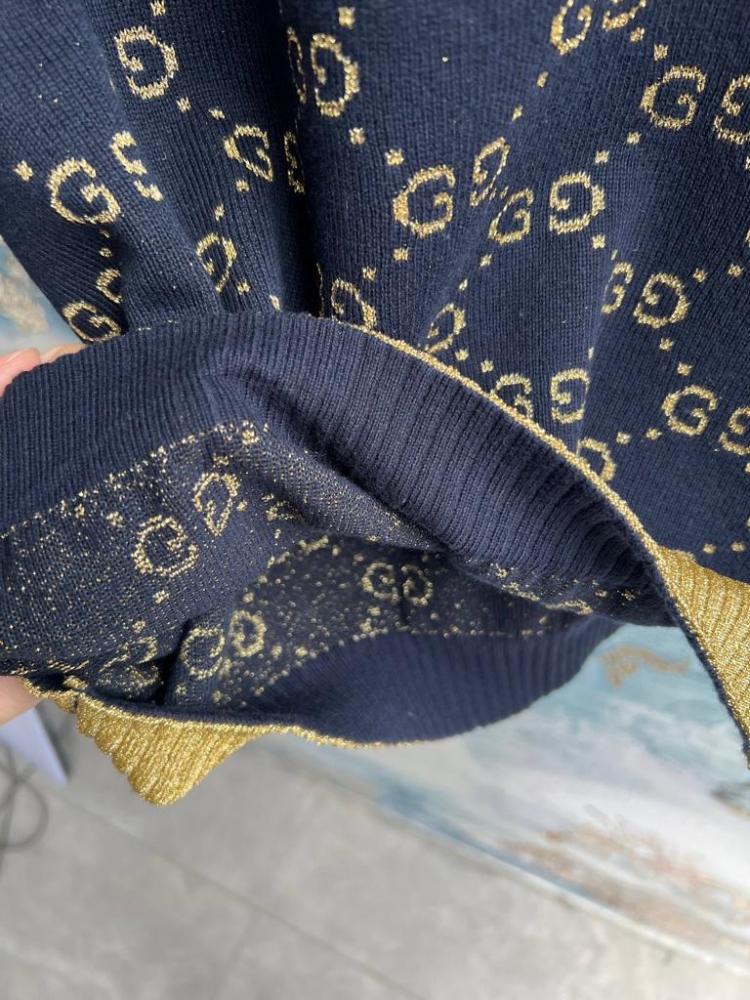 GG Cotton Lamé Top