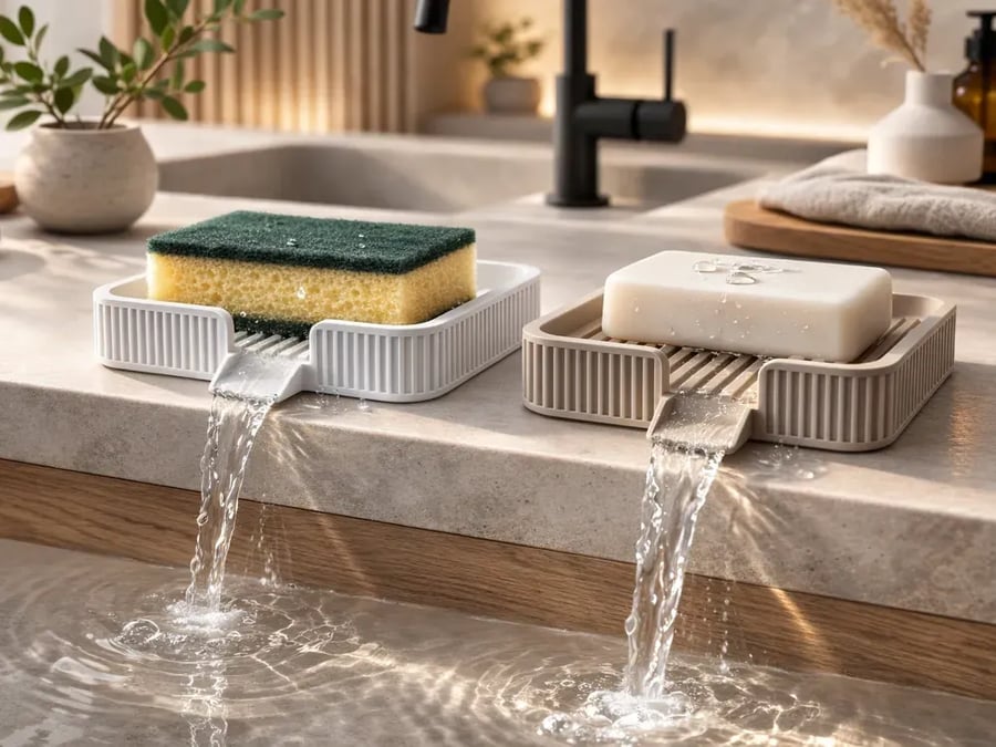 Sponge & Soap Holder - حامل الإسفنج والصابون