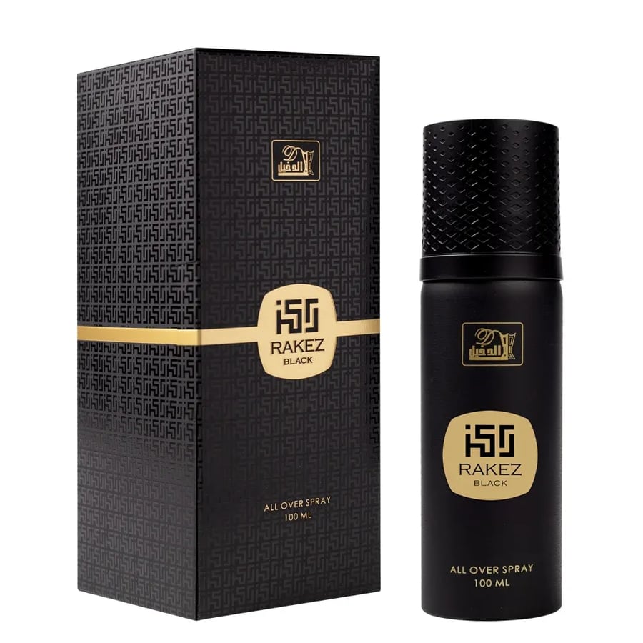 راكز اسود متنوع عطر بخاخ 100مل
