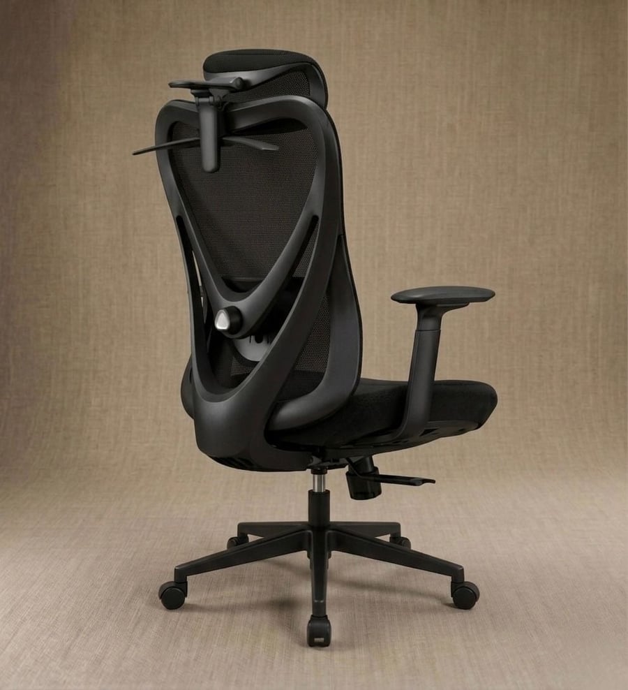 Onyx All-Black Ergo Moving Chair | Luxury from Zeniture
