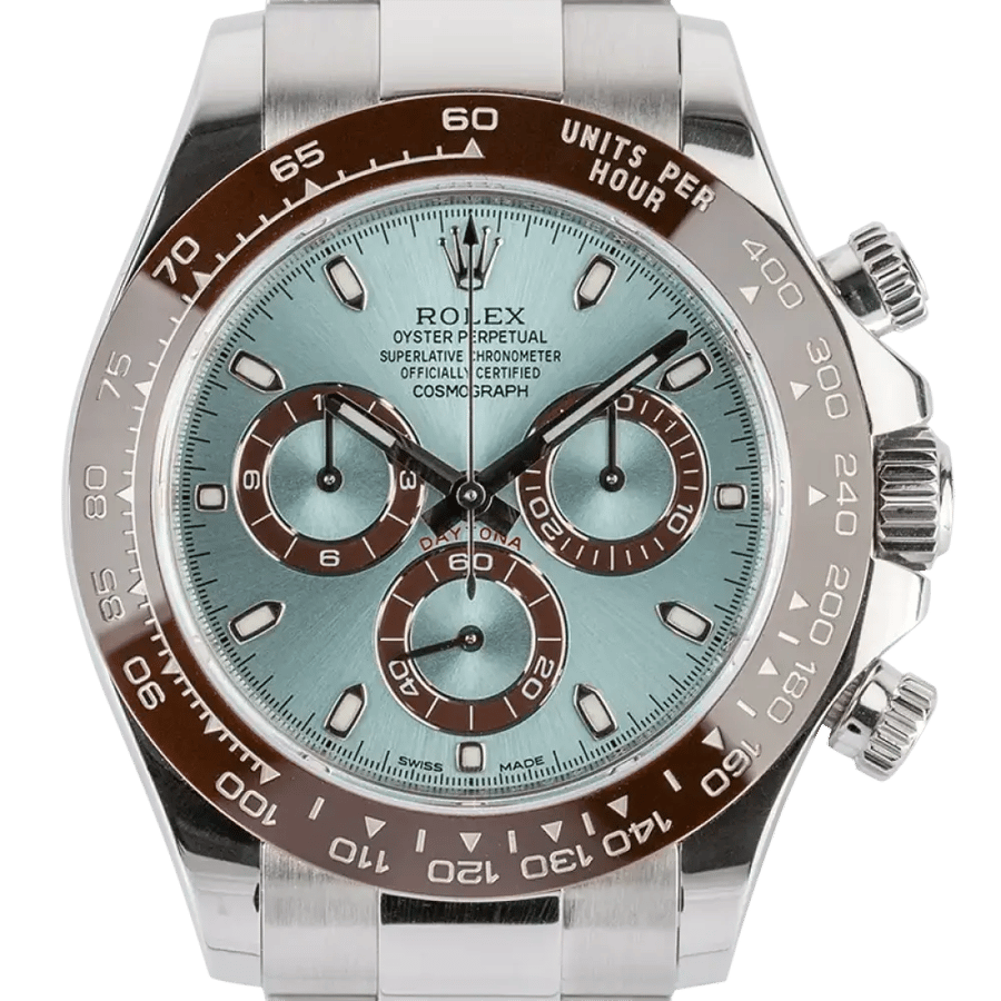 Rolex Cosmograph Daytona series m126506-0002 watch (Ice Blue Daytona)