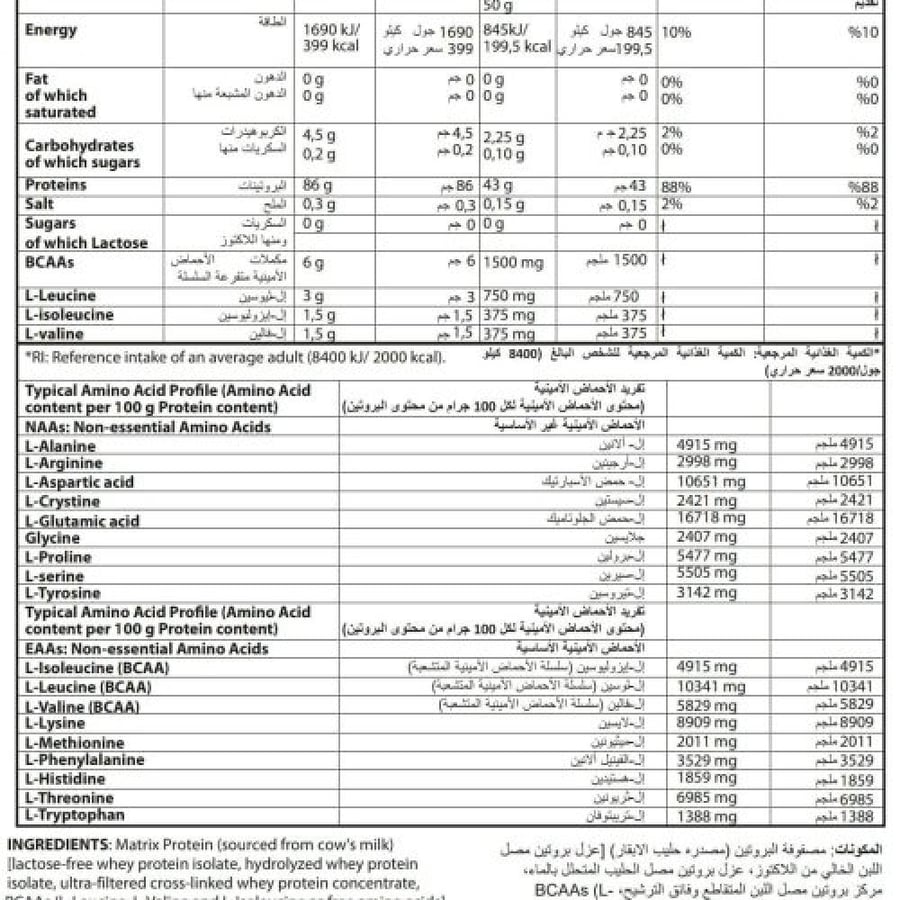 ايزوليت واي بروتين