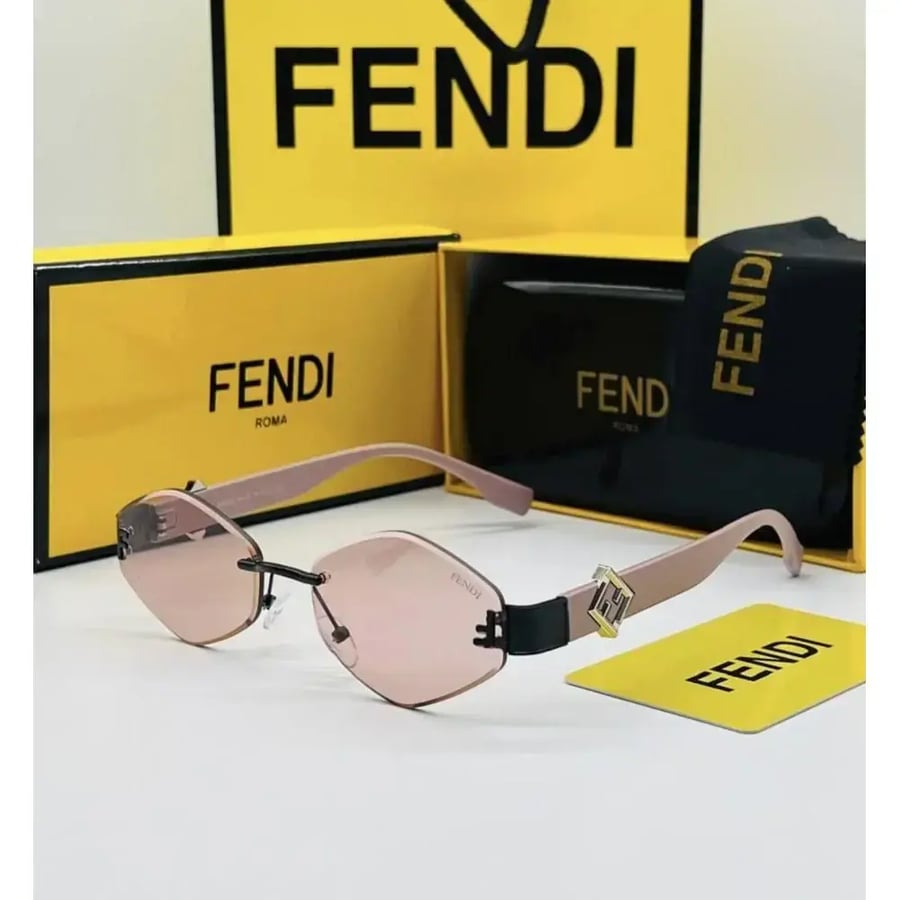 Fendi lip shaped sunglasses