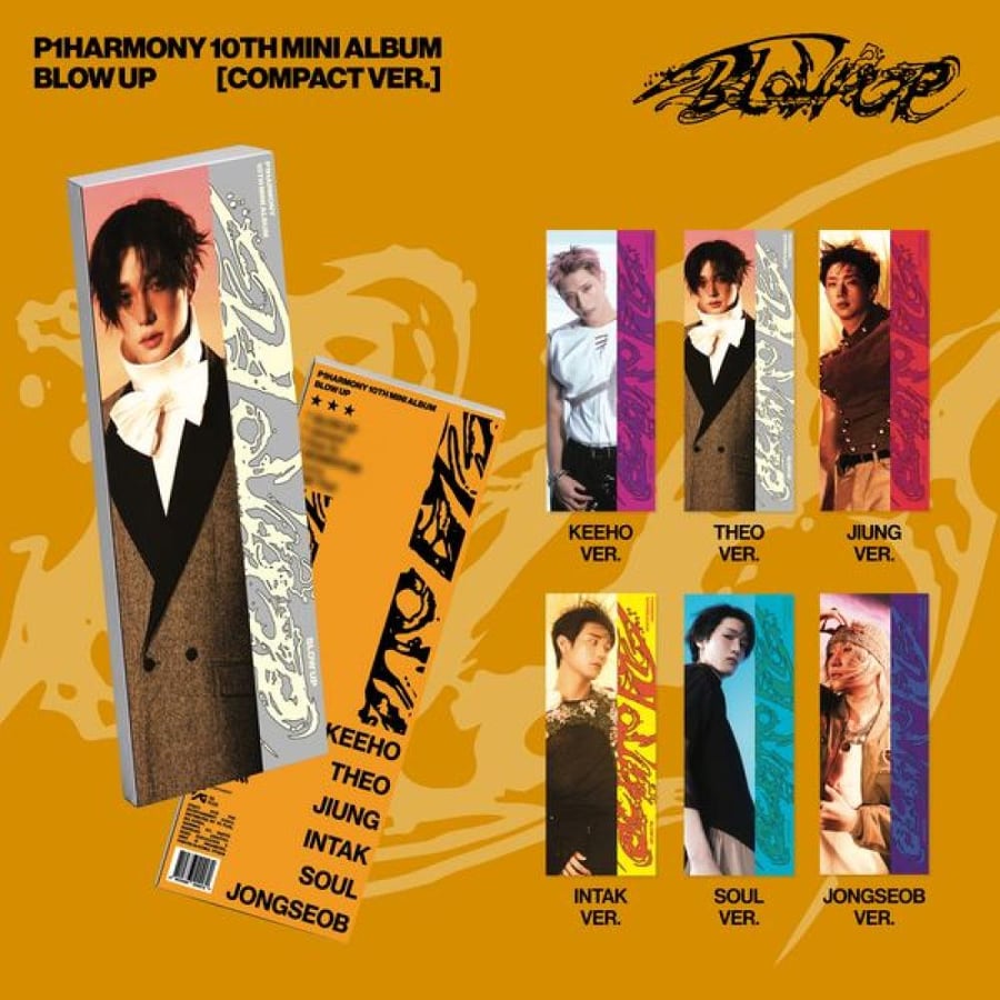 P1Harmony - 10th Mini Album [BLOW UP] (Compact Ver.) (Random Ver.)