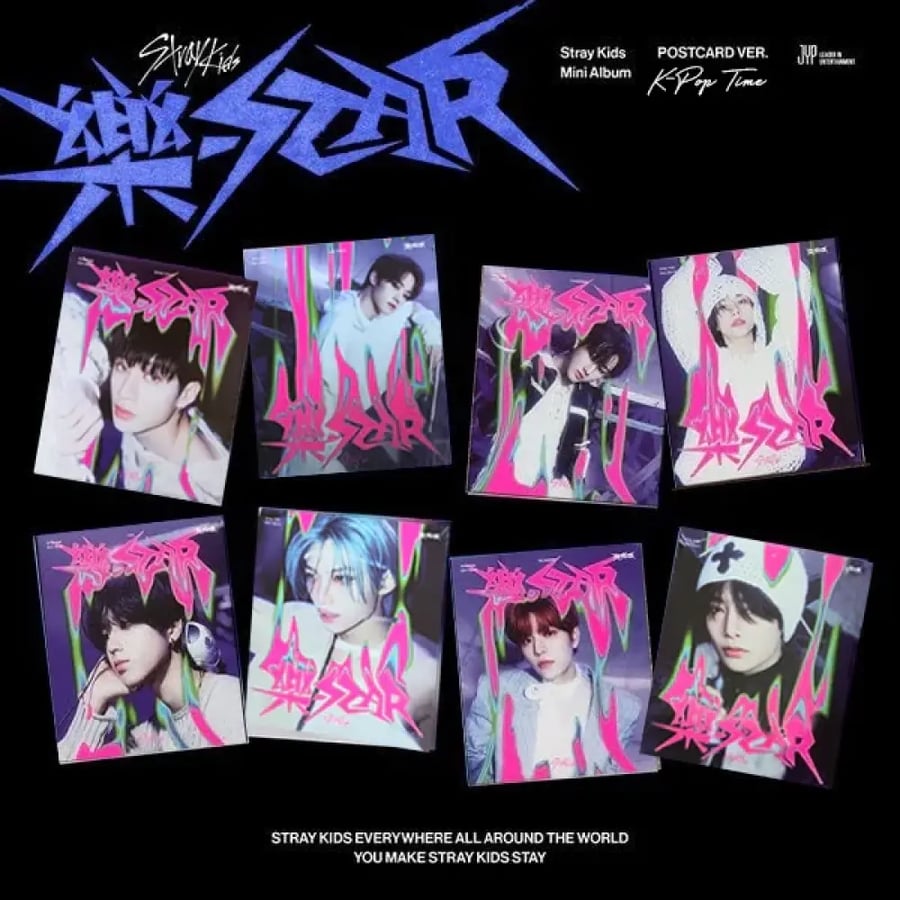 Stray Kids - Mini Album [樂-STAR] (POSTCARD VER.) (Random Ver.)
