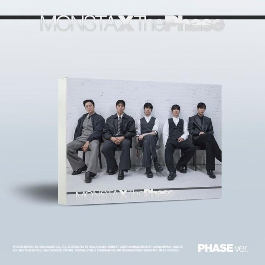 MONSTA X [THE PHASE] EP Album PHASE Ver