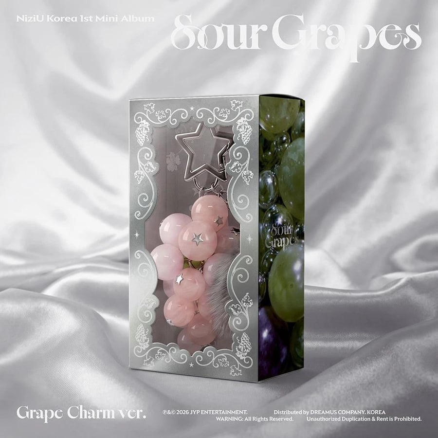 NIZIU SOUR GRAPES 1st Mini Album GRAPE CHARM Ver