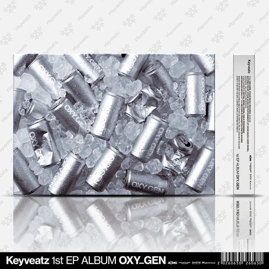 KEYVEATZ [OXY_GEN] 1st EP Album CD-R+72p Photo Book