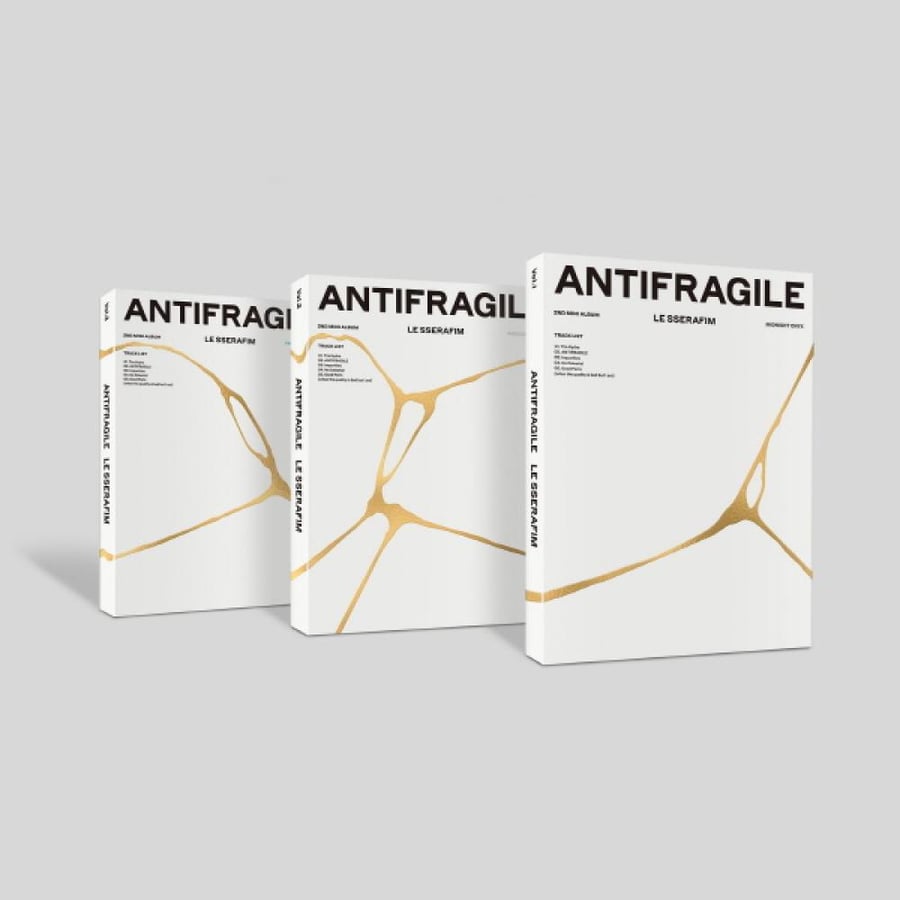 LE SSERAFIM - 2nd Mini Album [ANTIFRAGILE] (Random Ver.)