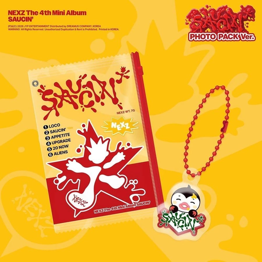 NEXZ [SAUCIN’] 4th Mini Album PHOTO PACK Ver
