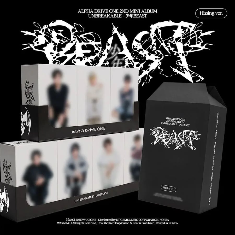 ALPHA DRIVE ONE UNBREAKABLE:少年BEAST 2nd Mini Album HISSING Ver