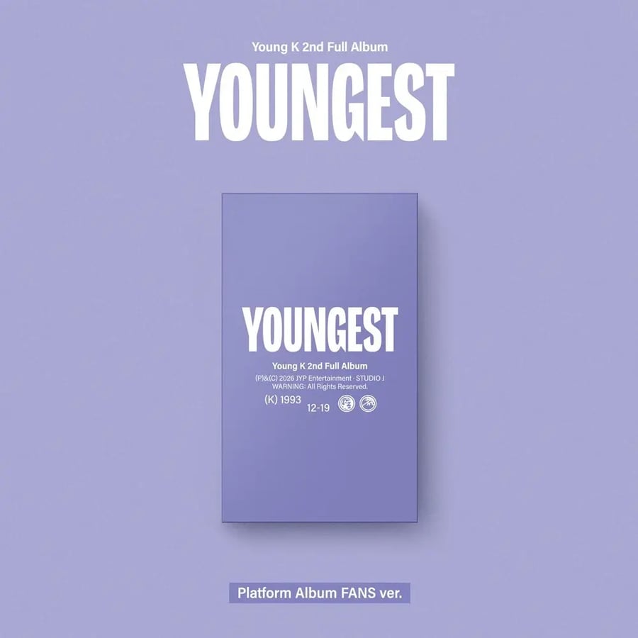 DAY6 Young K YOUNGEST 2nd Full Album Platform Album FANS ver