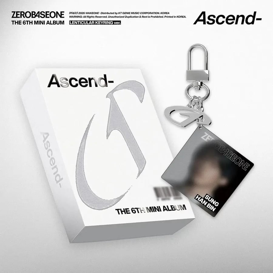 ZEROBASEONE [ASCEND-] 6th Mini Album LENTICULAR KEYRING Ver