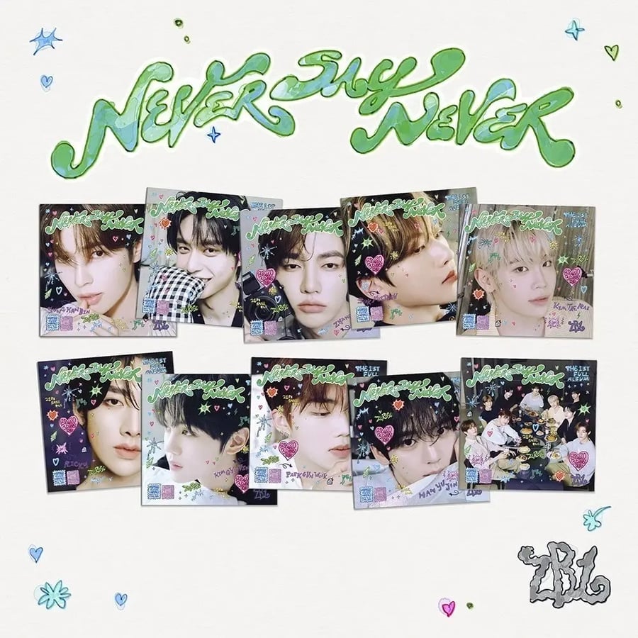 ZEROBASEONE NEVER SAY NEVER 1st Full Album DIGIPACK Ver