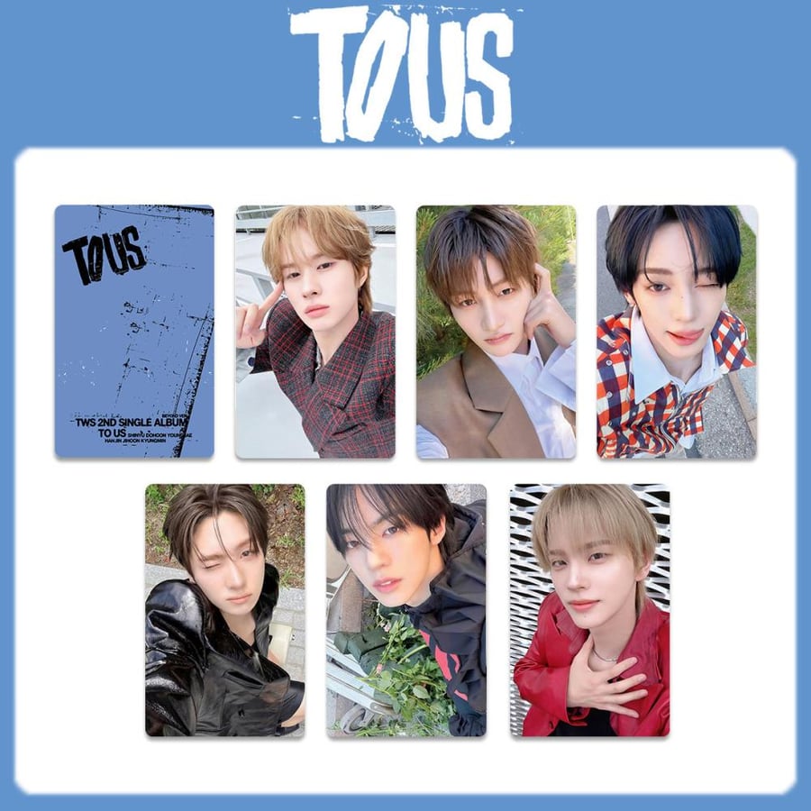 فوتوكاردز تواس TWS TO US OFFICAL PHOTOCARDS