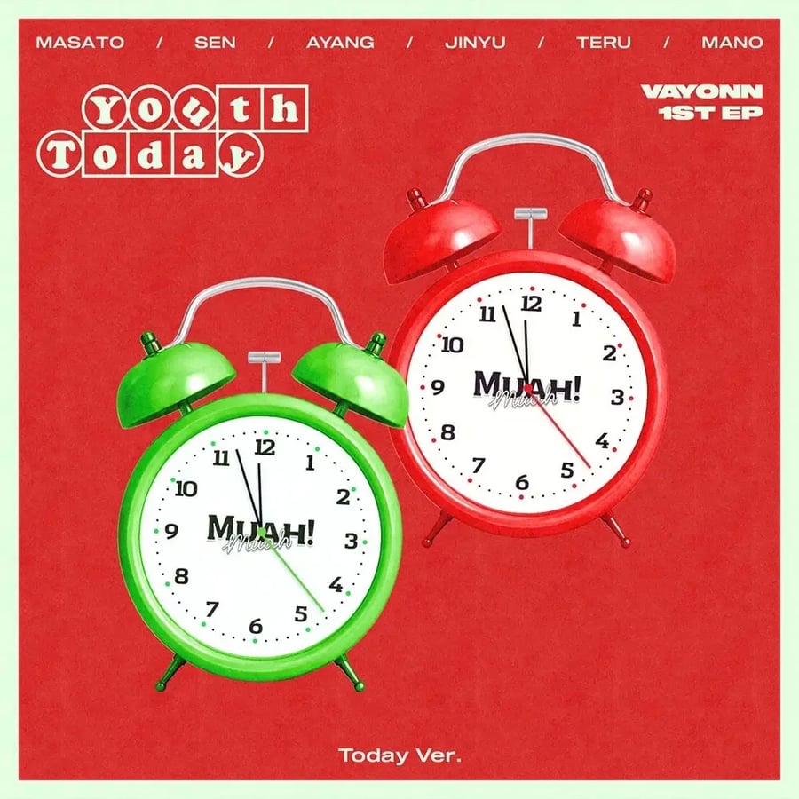 VAYONN [YOUTH TODAY] 1st Album TODAY Ver