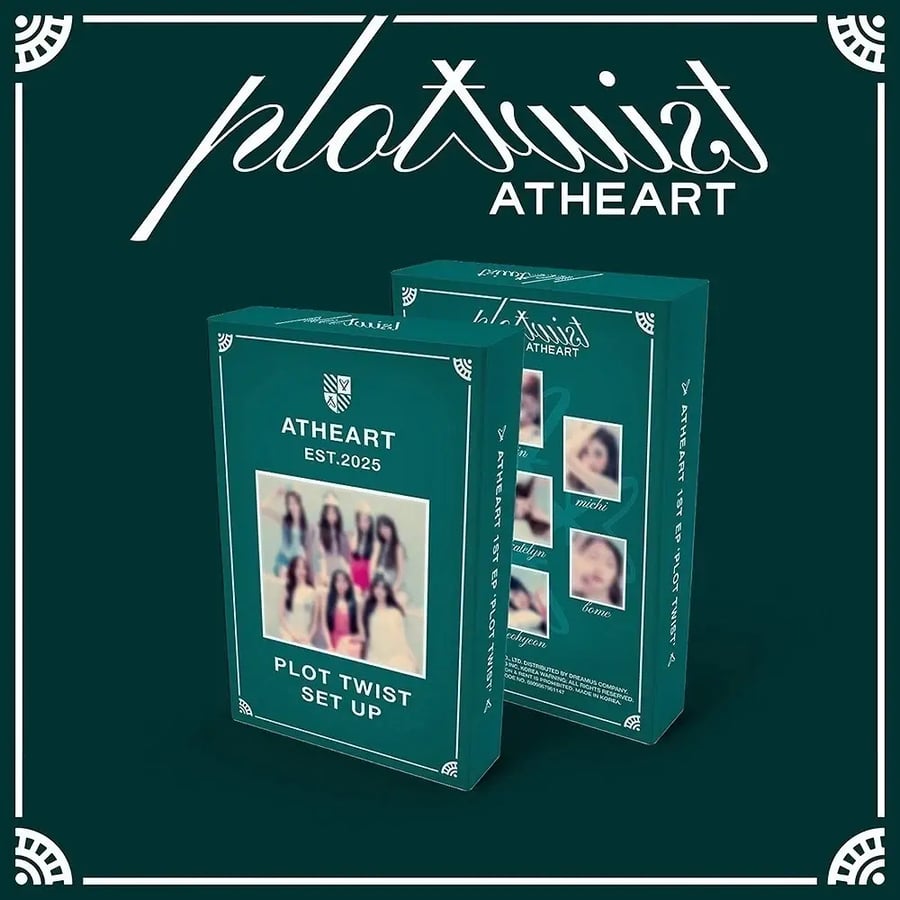 ATHEART [PLOT TWIST] 1st EP Album SET UP Ver