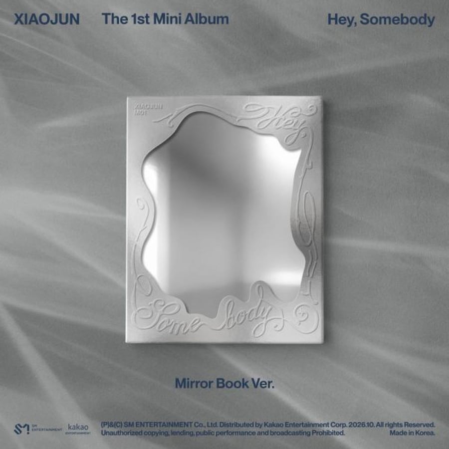 XIAOJUN - 1st Mini Album [Hey, Somebody] (Mirror Book Ver.)