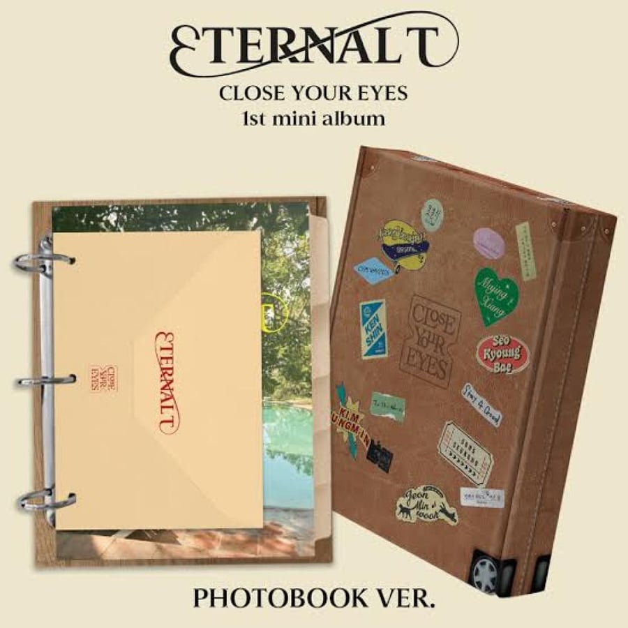 CLOSE YOUR EYES [ETERNALT] 1st Mini Album PHOTO BOOK Ver
