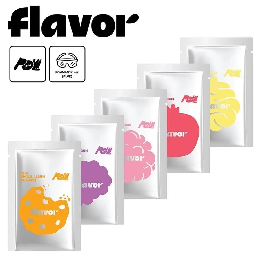 POW FLAVOR Single Album POW-PACK Ver