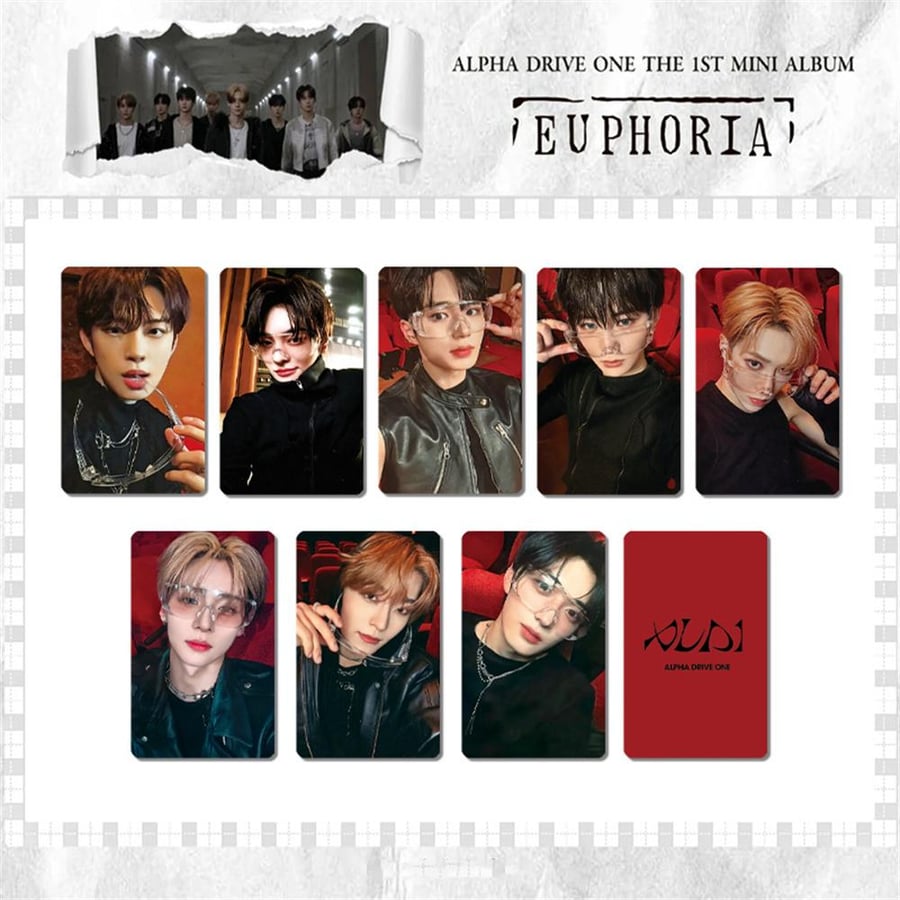 فوتوكاردز الفا درايف ون ALPHA DRIVE ONE ALD1 OFFICAL PHOTOCARDS