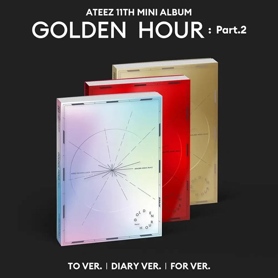 ATEEZ - 11th Mini Album [GOLDEN HOUR : Part.2] (POCAALBUM) (Random Ver.)