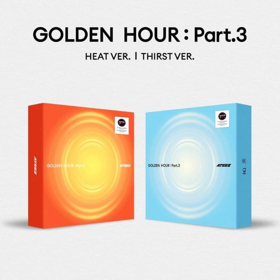 ATEEZ - 12th Mini Album [GOLDEN HOUR : Part.3] (Random Ver.)