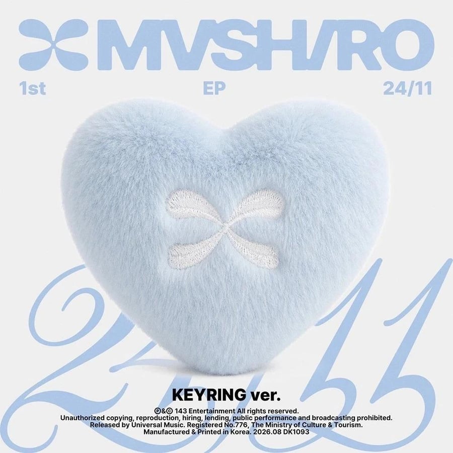 MASHIRO 24/11 1st Album KEYRING Ver