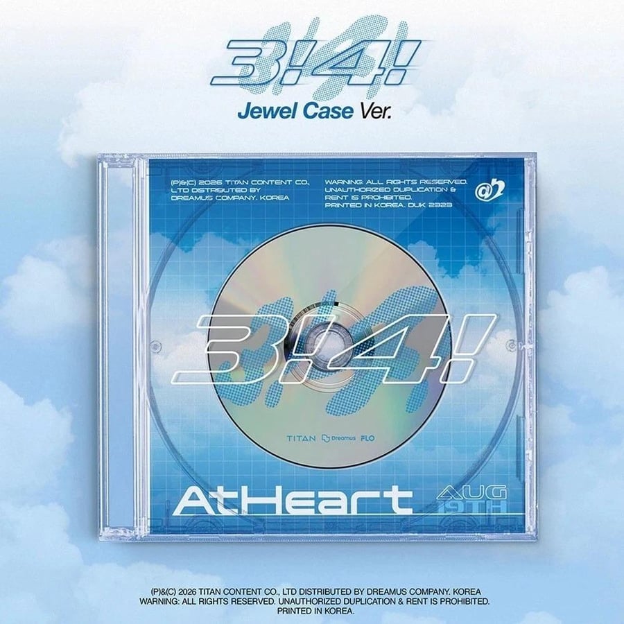ATHEART [3!4!] Single Album JEWEL CASE Ver