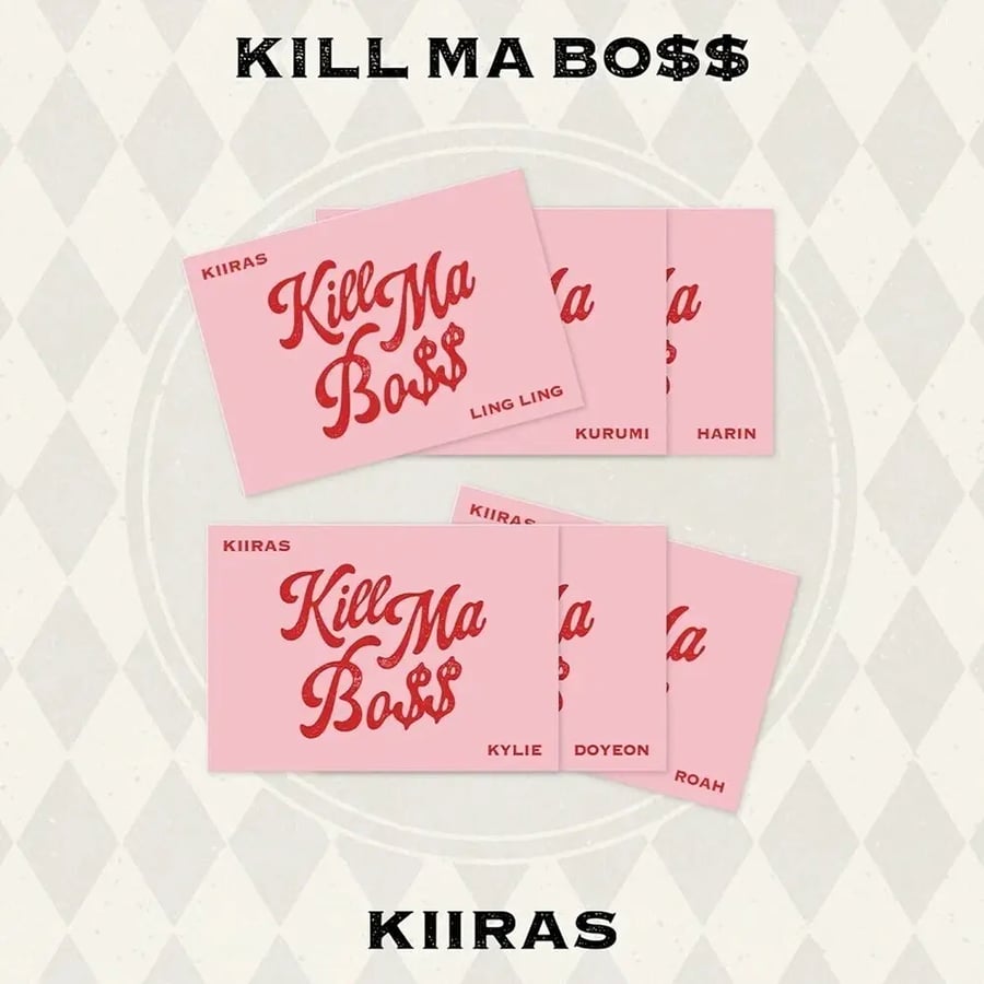 KIIRAS [KILL MA BO$$] 1st Mini Album POCA Ver