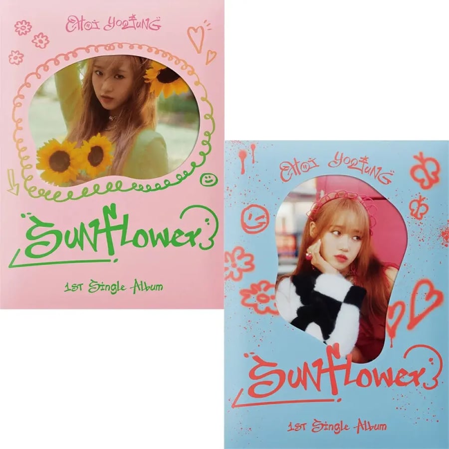 WEKI MEKI CHOI YOOJUNG SUNFLOWER 1st Single Album RANDOM